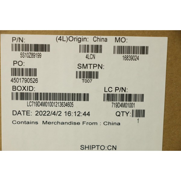 Lenovo ThinkPad T16 Gen1 Orijinal Vida Seti